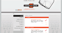 Desktop Screenshot of optique-du-theatre.com